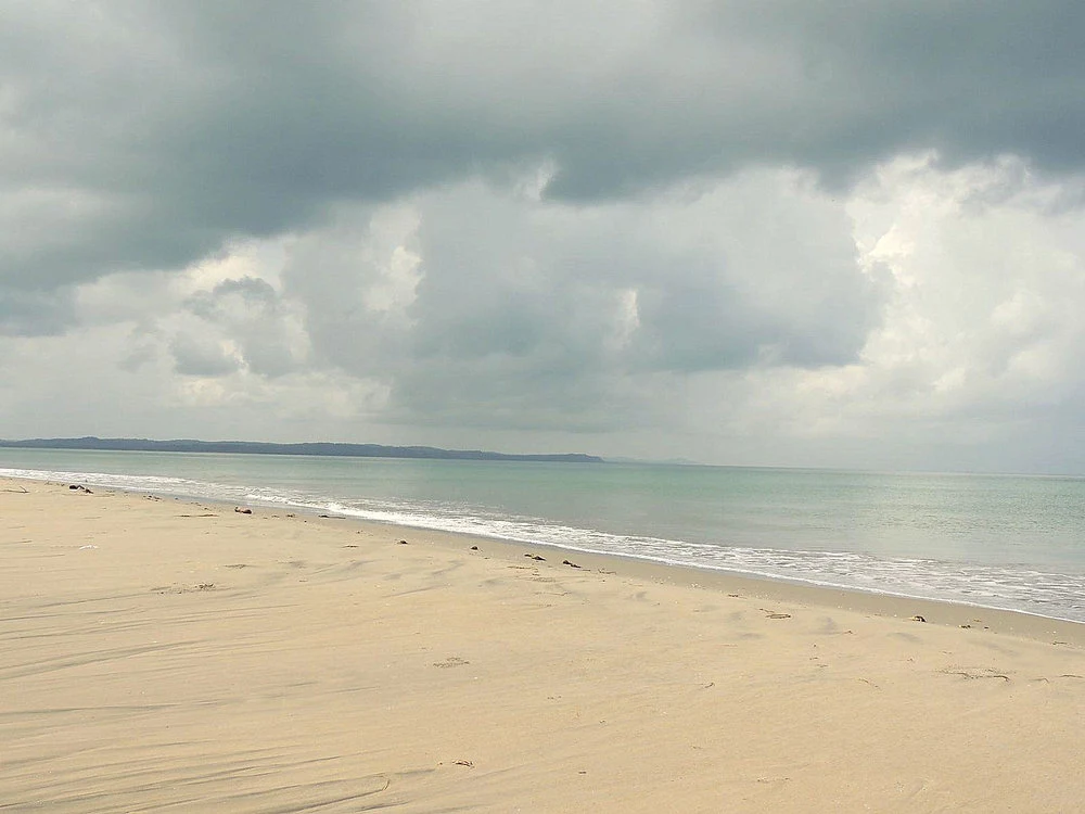 Sunset across the La Guajira coastline